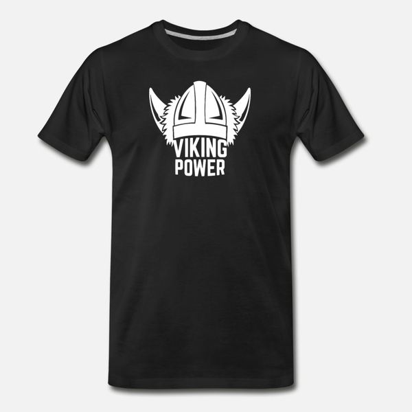 

viking power t shirt men character short sleeve o neck normal cute new style spring autumn vintage shirt