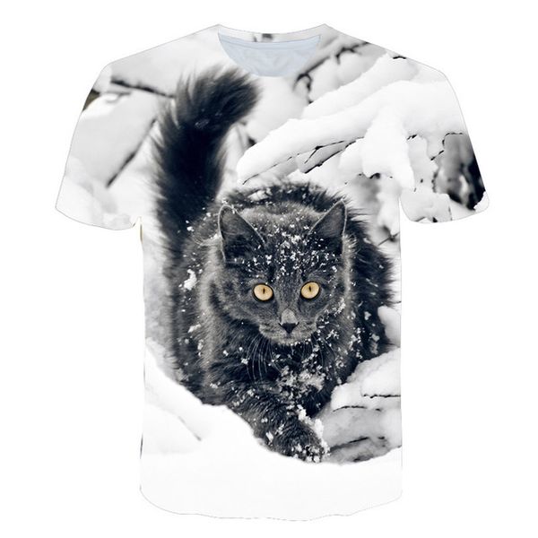 

new cool 3d print two cat male 3d print shirts aesthetic hentai hippie men clothing