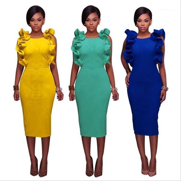

designer dresses new women designer dresses fashion butterfly sleeve solid color o neck hip dresses summer women, Black;gray