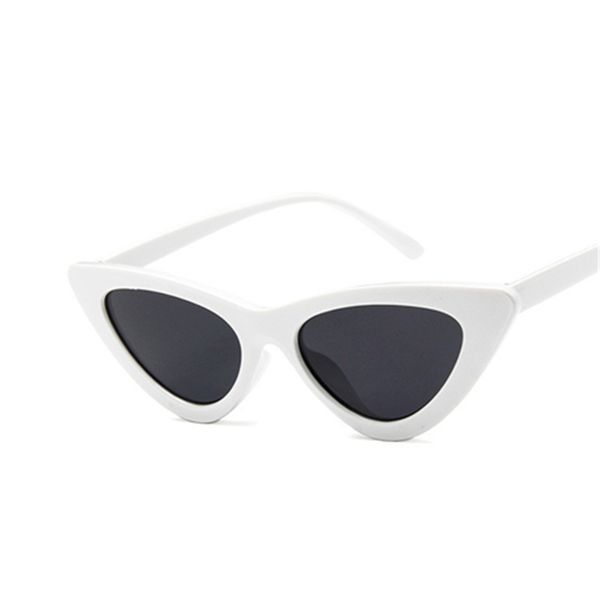 

new cat eye kids sunglasses fashion brand child sun glasses anti-uv baby sun-shading girl boy sunglass, White;black