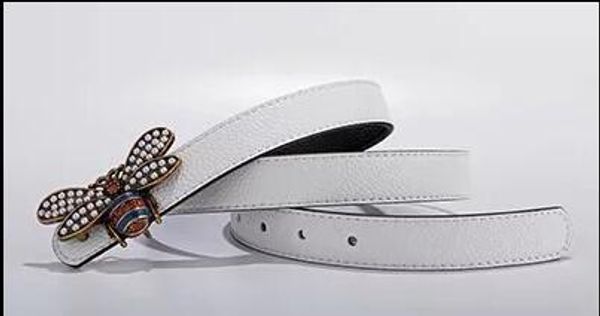 

2020.fashion luxury bee buckle menswear designer belt european high-end brand belt leather belt mens designer belts waistband mens beltl5353, Silver
