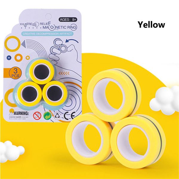 

нового магнитного relief кольца игрушка антистресс fingears stress reliver finger spinner игрушка кольцо для взрослых детских рождественских