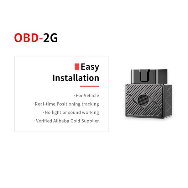 

no light or sound working gps tracker api obd car 4g obd gps tracker real scene positioning moving alarm aodiheng