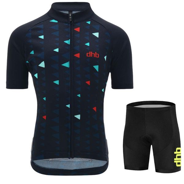 

racing sets dhb triathlon cycling kit mountain bike clothes jersey uniform skinsuit, Black;blue