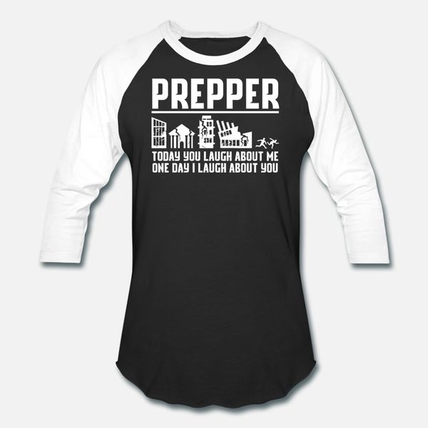 

prepper doomsday survival gift t shirt men customized tee shirt plus size 3xl outfit cute casual spring autumn outfit shirt