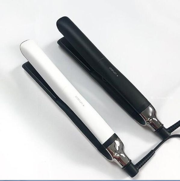 

9hd platinum+ hair straightener ceramic flat iron professional hair styler styling tools salon hair tools 10pcs ing, Black