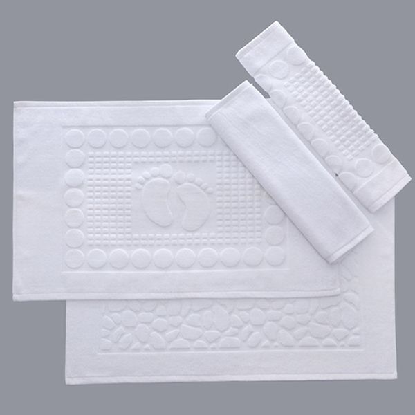 

bath mats el bathroom mat foot stool towel custom jacquard lettering cotton rug set