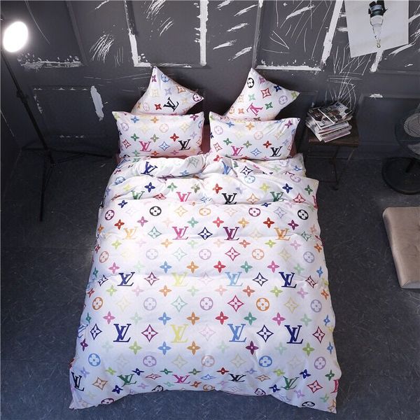 

2020 white bedding sets colorful  bedding sets cover nice  size pillow cases bedding sheet new  bed comforters sets cover