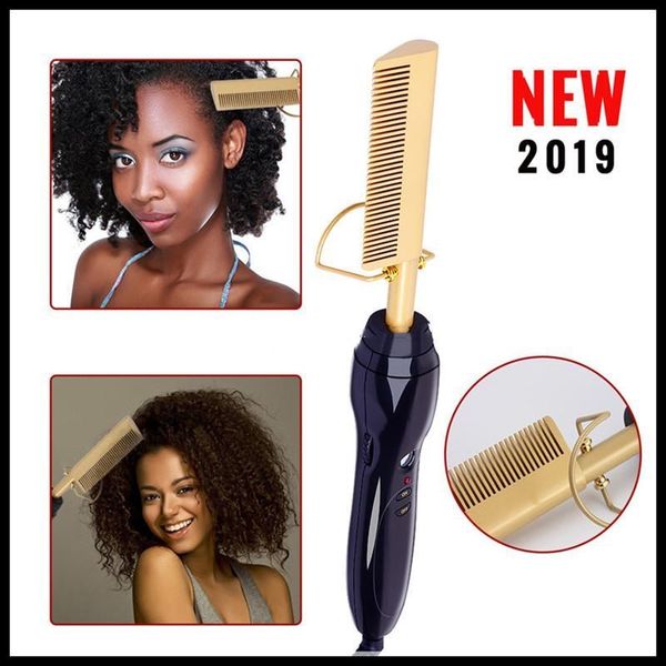 

hair curling iron use tools electric 110-240v comb wet curler styling hair dry 1pc copper straightener comb and hair hairclippersshop egzfd