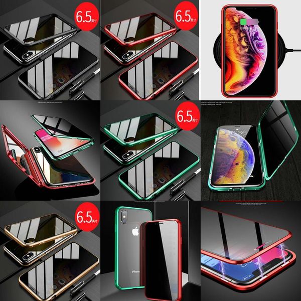 

для pro metal cover case glass max antispy защитный x закаленное 11 12 360 iphone телефон xs 8 6s plus хг magnetic 7 privacy magnet 6 qtnqu