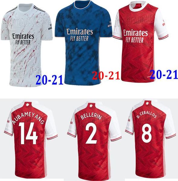 

new soccer jersey 20 21 pepe nicolas ceballos henry guendouzi sokratis maitland-niles tierney 2020 21 football shirt, Black;yellow