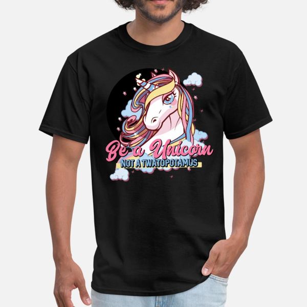

be a unicorn not a twatamus t shirt men printed 100% cotton o-neck pattern famous new style summer novelty shirt