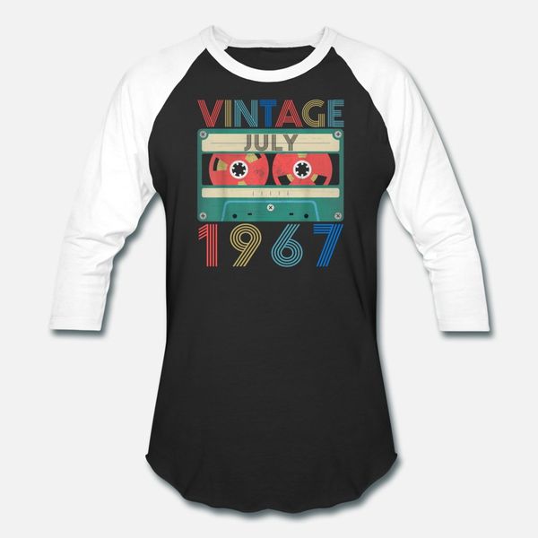 

retro vintage july 1967 birthday t shirt men design cotton euro size s-3xl homme interesting building spring kawaii shirt