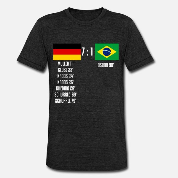 

germany 7 1 brazil t shirt men designs 100% cotton s-xxxl fit sunlight casual spring autumn natural shirt