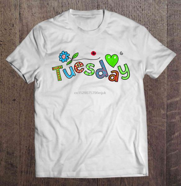 

men t shirt colorful tuesday women t-shirt