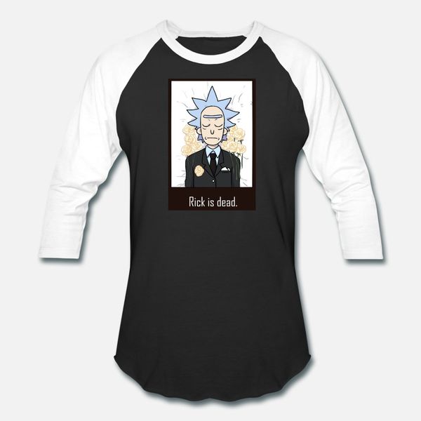 

rick is dead t shirt men interesting cotton size s-3xl letter interesting basic spring family shirt