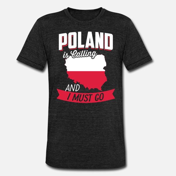 

poland t shirt men customize cotton s-xxxl graphic funny casual spring autumn letter shirt