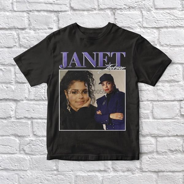 

janet jackson music t shirt 90 inspired homage style throwback tee