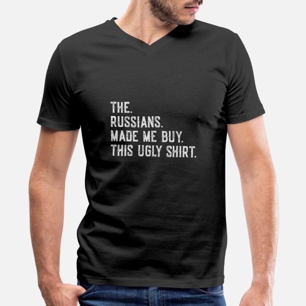 

russian the russians made me buy this ugly fu t shirt men printing 100% cotton s-xxxl letter fit funny spring pattern shirt