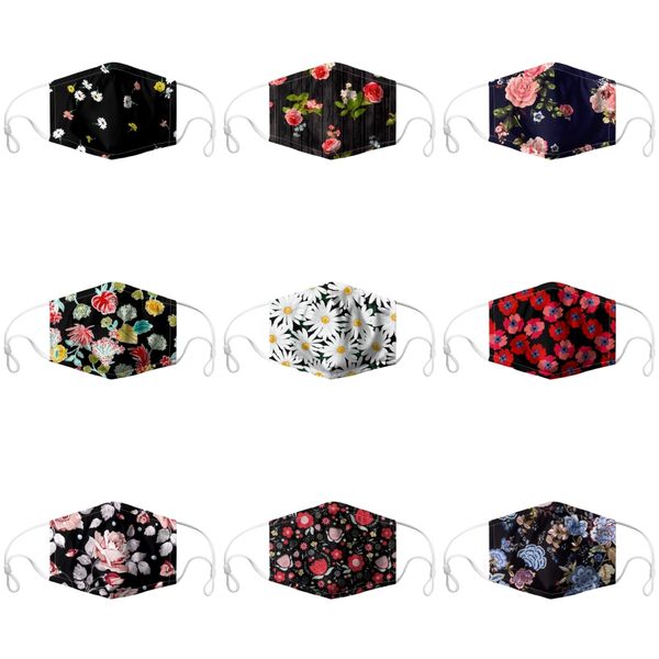 

конструктор печатных лица маска mascherine моющейся маска губка толстая маска mouth активированный угль моющиеся упругие ear # 843, Black