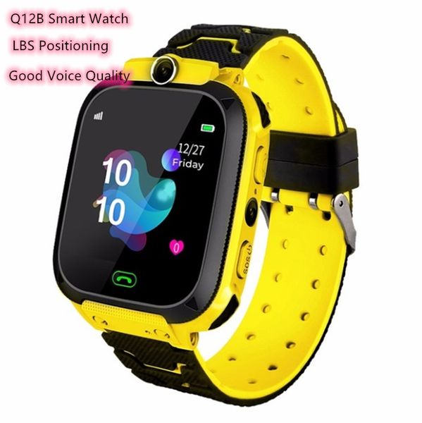 

kids smart watch waterproof baby sos positioning call support 2g sim card anti-lost smartwatch children tracker good voice call watch