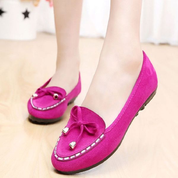 

spring and autumn women's flat shoes cloth pea shoes round head flat with shallow mouth color matching leopard large size single, Black