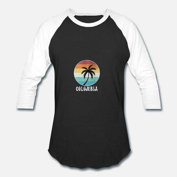 

колумбия t shirt мужчины проектирование с коротким рукавом круглый шеи fit graphic мода весна прохладный рубашка, White;black