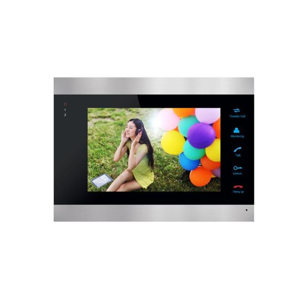 

homefong 7 inch video door phone doorbell system indoor monitor recording picture and video sd card supported