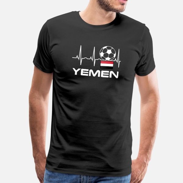 

yemen soccer jersey yemeni football t shirt men create 100% cotton s-3xl solid color loose authentic summer normal shirt