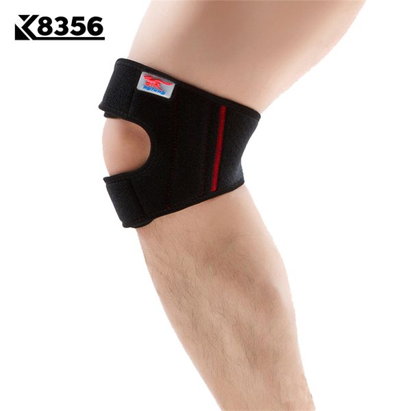 

elbow & knee pads k8356 adjustable ok cloth breathable support patella protection climbing sports safety fitness protective gear, Black;gray