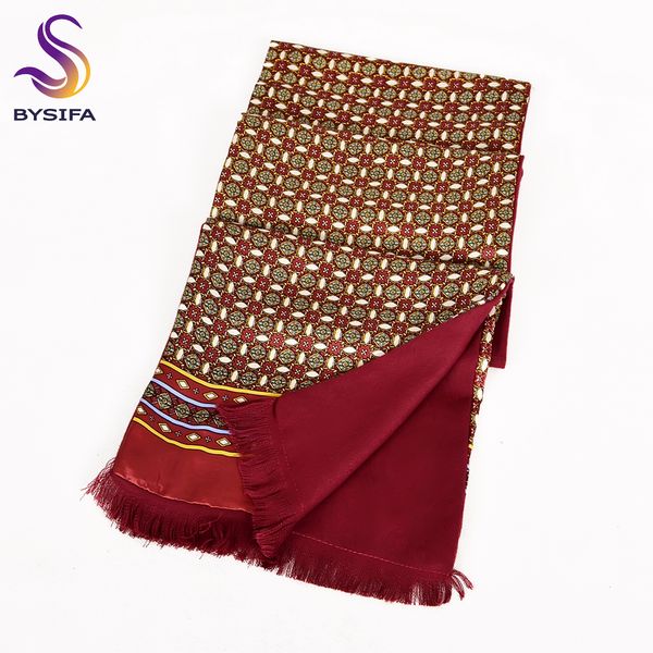 

bysifa] winter new men scarves autumn winter fashion male 100% silk and velvet long scarf cravat grade neck scarf 165*24cm, Blue;gray