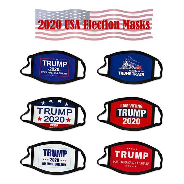 

US Stock 2020 Election Trump Masks Keep America Great Again Cosplay Biden Party Face Masks Anti Dust Pollution Mouth Cotton Cover