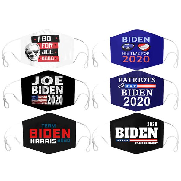 Dhl versand 2020 wahlen bidingen baumwollmaske heder Amerika toll wieder Cosplay Biden Party Gesichtsmasken Anti Staub Verschmutzung Mundbezug KP990