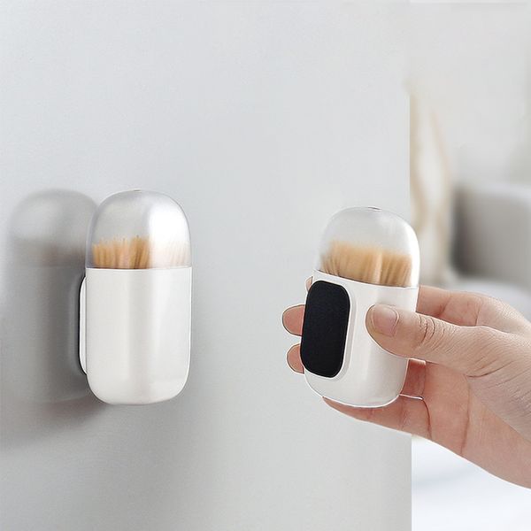 

toothpick holder household refrigerator table container storage box magnetic abs
