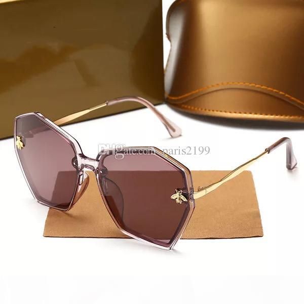 

new popular designer bees sunglasses outdoor shades fashion classic polaroing sunglasses men ladies luxury sunglass mirrors, White;black