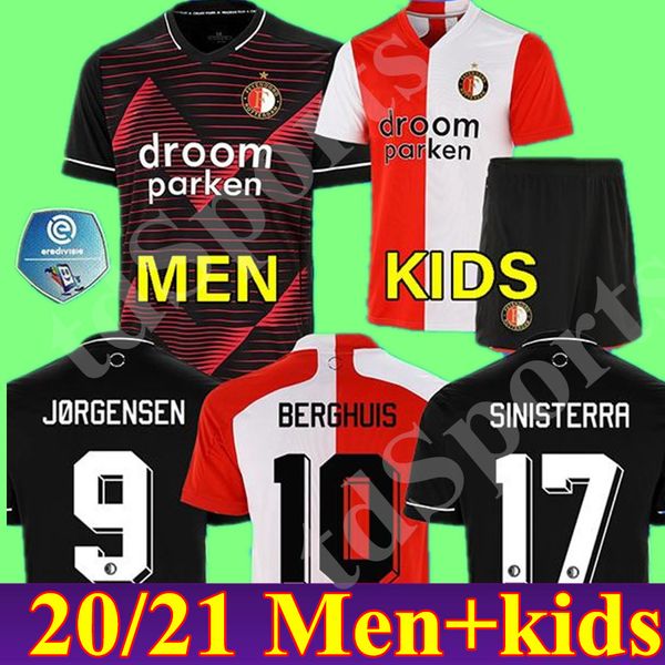 

20 21 фейеноорд футбол джерси kokcu футбол рубашки berghuis camiseta де futbol jorgensen camiseta де fútbol 2020 2021 сенези трико лапки, Black;yellow