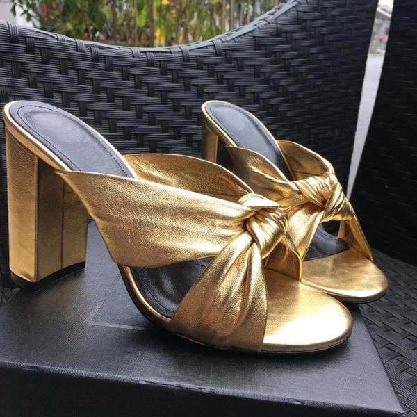 

shoes women outdoor female slippers indoor genuine leather high heels fashion slippers women sandals femmes square heels leopard, Black