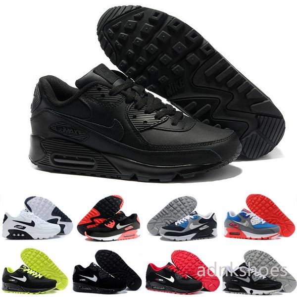 

discount triple black men running shoes women classic 90s cushion trainer sports sneakers designers chaussures size 36-45 drop shippinghj41c