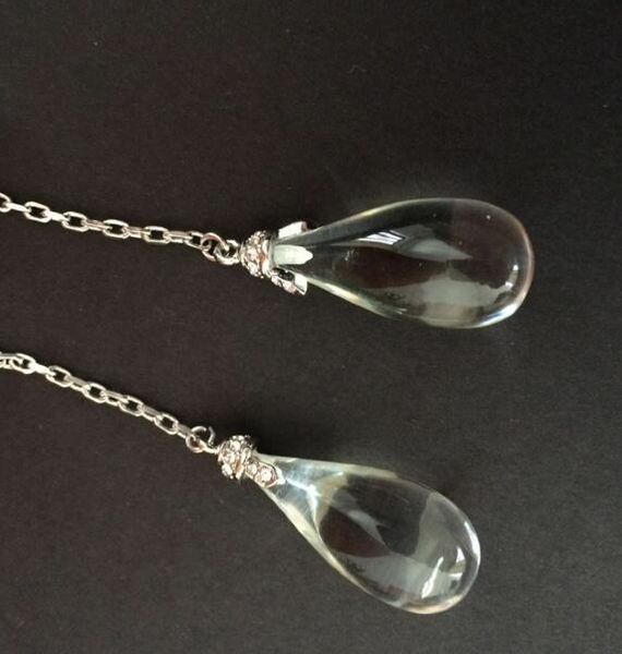 

new fashion long drop earrings c crystal earrings for women accessories jewelry earrings with flannel bags for gift34345, Silver