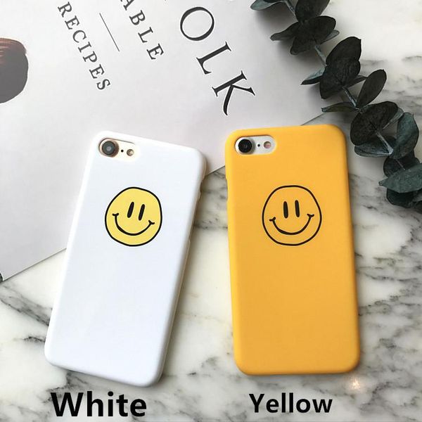 

cgjxsfreshsimple smile fashion phone shell cover for iphone 7 phone shell iphone 6plus /5s /se protective cover case creative anti -drop