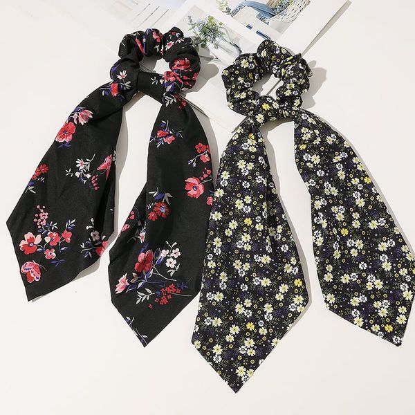 

hair accessories camo print ribbon bands tie-dye gradient band for women scarf bows rubber ropes girls ties accessory