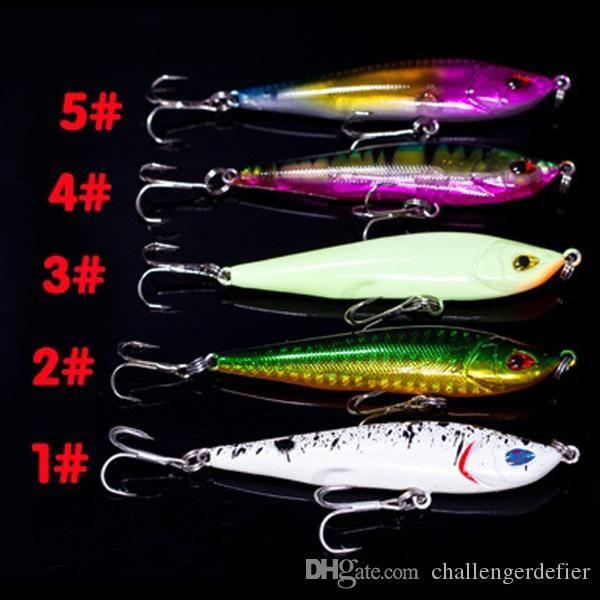 

deceiving and sinking pencil quivering and sinking pencil long throw lure 8 cm 15g rocker / fishing gear / decoy