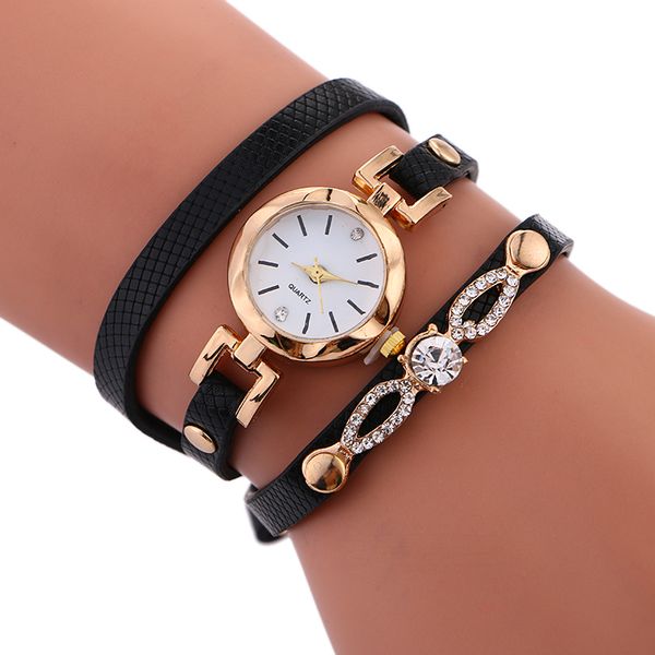 

new wholesale fashion luxury long strap bracelet watch ladies quartz watches casual women dress wrist watches, Slivery;brown