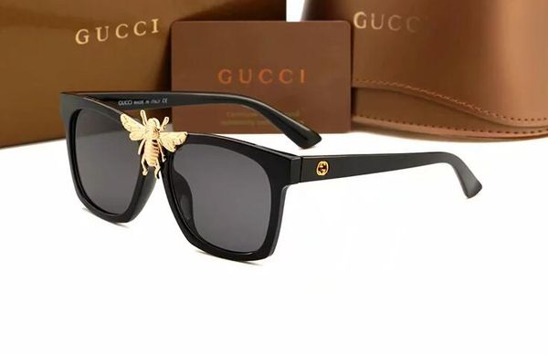 

2019 round metal sunglasses designer eyewear gold flash glass lens for mens womens mirror sunglasses round sun glasse, Black