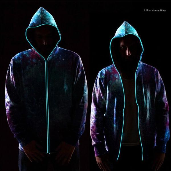 

мужчины high street zipper fly пальто человек мода прохладный outwears mens 3d звездное небо куртки весна-дизайнер, Black;brown