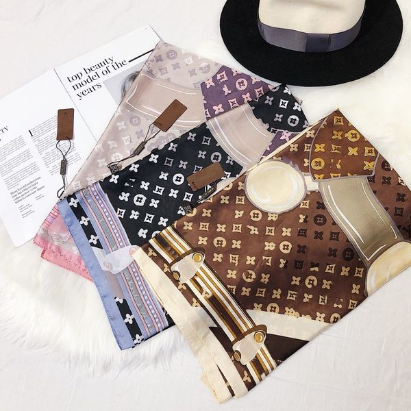 

selling high-end fashion silk scarf fashion lady spring and summer new printed scarf 180*90cm shawl, Blue;gray