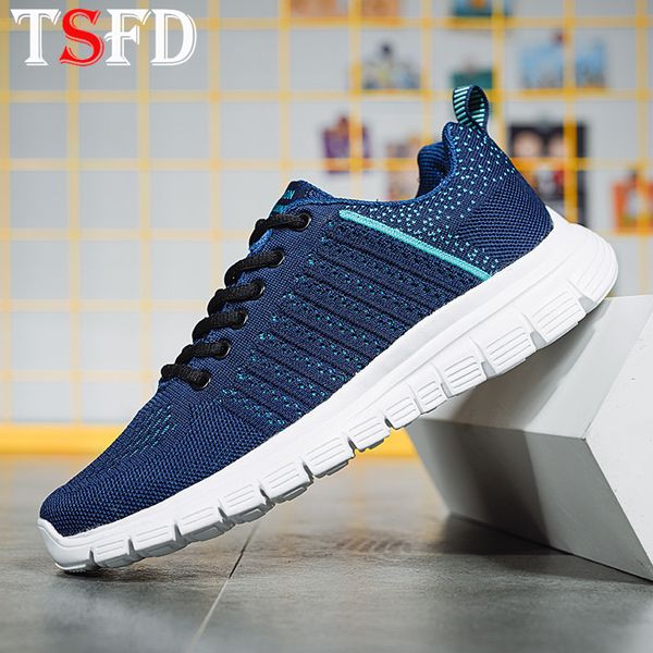 

breathable antislip men running shoes lace up men's sneakers lightweight running shoes summer comfortable flats sports d3