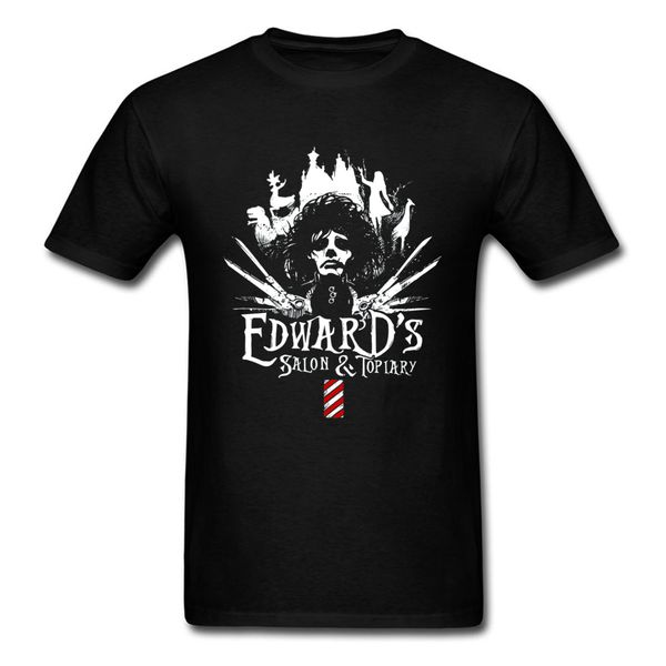 

edward scissorhan new t shirt horror movie father tshirts 100% cotton casual tee-shirts printed men game of thrones gothic