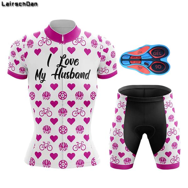 

2020 new red heart bicycle wear mtb cycling clothing ropa ciclismo bike uniform cycle shirt racing cycling jersey suit, Black;blue