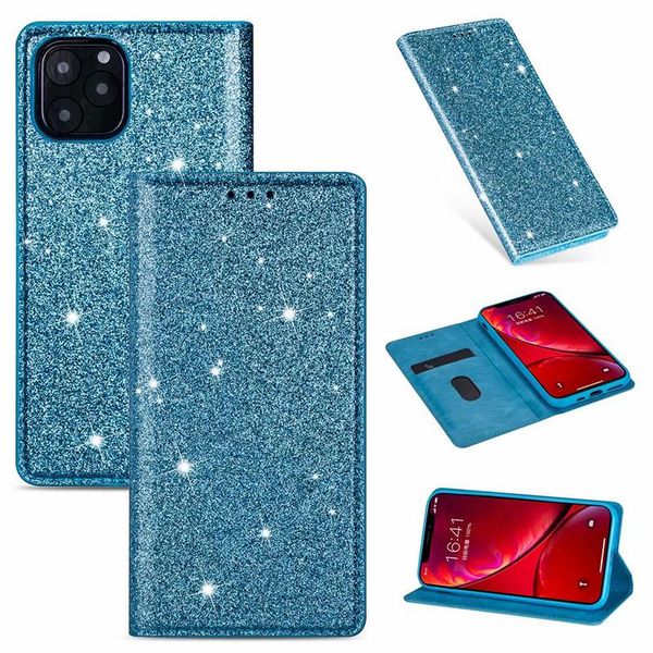 

cgjxsglitter wallet leather bling magnetic card case for iphone 11 pro max xr xs max 6 7 8 plus samsung s10 s20 plus s20 ultra a51 a71 s10e